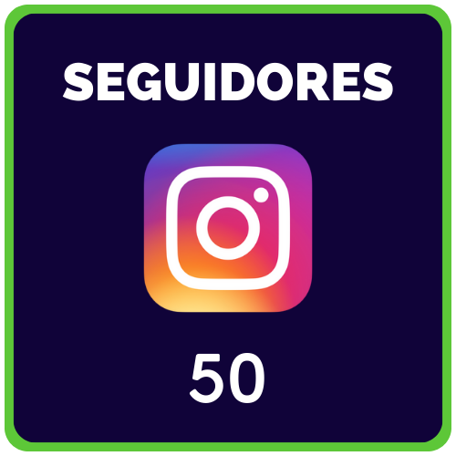 Comprar 50 seguidores Instagram